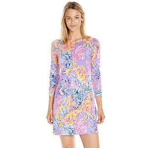 EUC Lilly Pulitzer Marlowe Dress Lilac Verbena Md